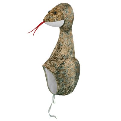 PURFUN Funny Stuffed Snake Hooded Hats Men Women Lifelike Plush Snake Boa Earflap Skull Caps Fancy Dress Party Cosplay Halloween Snake Costume Headwear Full Hood Hat Headgear Supplies Favor