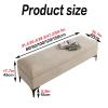 DQSPDBD Storage Benches with Seating Upholstered Velvet Ottoman Bench with Metal LegsStorage Bench at Entranceend of Bed Bench Wooden Storage Bench, Bedroom Bench Storage Ottoman Bench for Hallway view 2