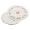 Healifty 2pcs Elastic Lace Round Fan Covers Set Washable Reusable Floor Standing Electric Protective Home Decor view 1
