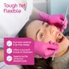 Inspire Pink Gloves Disposable Latex Free | Nitrile Pink Glove Hair and Nail Salon, Esthetician Nitrile Disposable Gloves (1000, Medium) view 3