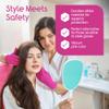 Inspire Pink Gloves Disposable Latex Free | Nitrile Pink Glove Hair and Nail Salon, Esthetician Nitrile Disposable Gloves (1000, Medium) view 4