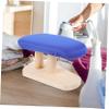 Household Ironing Board Stool with Wood Support and Cloth Cover view 3