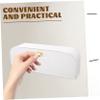 IMIKEYA Wall Mounted Underwear and Sock Organizer Box Dual Sided Capacity Hanging Storage Divider for Closet Plastic Compartment Storage for Bras Panties and Socks Easy Installation Wall view 3