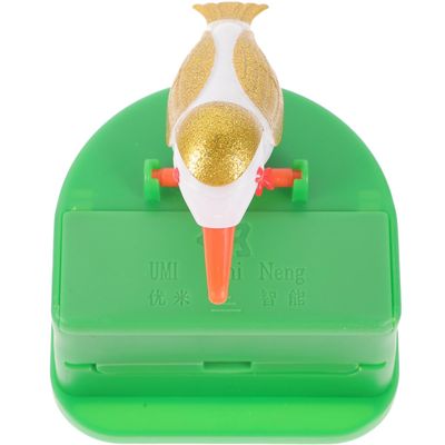 BESTYASH Cartoon Bird Toothpick Holder Press Type Plastic Toothpick Storage Case for Home Kitchen Travel Cute Automatic Dispenser with Chic Design and Easy to Use Household Necessity