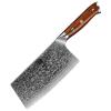 1-10 PCS Kitchen Knife 67 Layers Damascus Steel Chef Slicing Utility Paring Knife Steel Rosewood Handle Razor Sharp(6.5 in Cleaver Knife) view 1