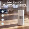 8L Evaporative Humidifier for Large Rooms up to 1000 ft- Baby Elderly& Pet Safe Cool Evaporation, 900ml/h Output, UV Disinfection, Easy Top Fill,UltraQuiet 28dB, Smart AI Humidity Control Upgraded view 4