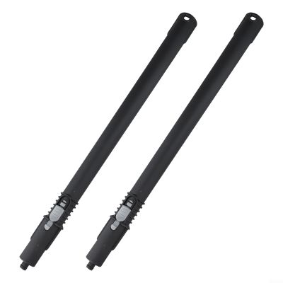 Steam Cleaner Extension Tube For Karcher 0.5M Extension Rod Black Grey Replacement Parts for Compatible For Karcher Steam Cleaners Accessory For Extended Cleaning Reach(2 PACK)