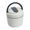 EKsma 1pc Insulated Lunch Container Double Layer Food Box with Tableware Microwavable for Students and Working Professionals Easy to Clean Portable Design view 1