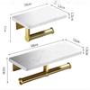 DFWZMQTG Toilet Paper Holder Mobile Phone Holder Rack Bathroom Toilet Paper Holder Mobile Phone Holder(20 * 12 * 12cm) view 2
