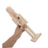 IMIKEYA Unfinished Nutcracker Figurine DIY Nutcracker Ornament for Christmas Decor Smooth Blank Surface for Painting Craft Decorative for Teens and Adults Gift view 3
