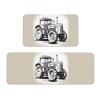 BGSHJVF Cartoon Tractor Print Kitchen Mats for Floor,Washable Kitchen Rugs Set of 2,for Home Decor Kitchen Accessories view 1