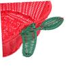 BESTYASH Shaped Woven Fruit Basket Compact Decorative Imitation Rattan Snack Storage Basket Handcrafted Party Serving Tray for Home and Kitchen view 3