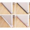 Under Door Draft Stopper 36.6 Inch Door Bottom Seal Strip Soundproof Weather Stripping Noise Blocker for Doors Gap Draft Excluder with Foam Insert(Brown) view 4