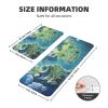 World Map Print Kitchen Mats for Floor,Kitchen Rugs Set,for Various Indoor and Outdoor Spaces view 2
