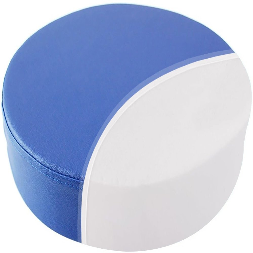 1/2 Piece Waterproof Round Chair Cushions in 12/14/16" - Soft Circular Seat Pads for Classroom, Office, Outdoor, Kitchen, Dining Room, Car & Patio, with Washable Covers(18,1pc: 45x8cm/18x3in)