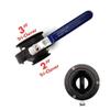 2/3-Inch Tri-Clover Butterfly Valve For Tri-Conical Fermenter Pressure-Rated, Brewing Equipment for Beer, Wine, Mead 1 Piece(2 Inchx 2 Inch) view 3