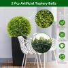 11.8 Inch Large Artificial Topiary Balls Set of 4,Fake Greenery Hanging Balls for Home Decor Indoor and Outdoor,Mi Zilan view 4