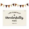 OSUNBD Bible Verse Canvas Banner for Classroom Nursery Kids Room Wall Decor view 1