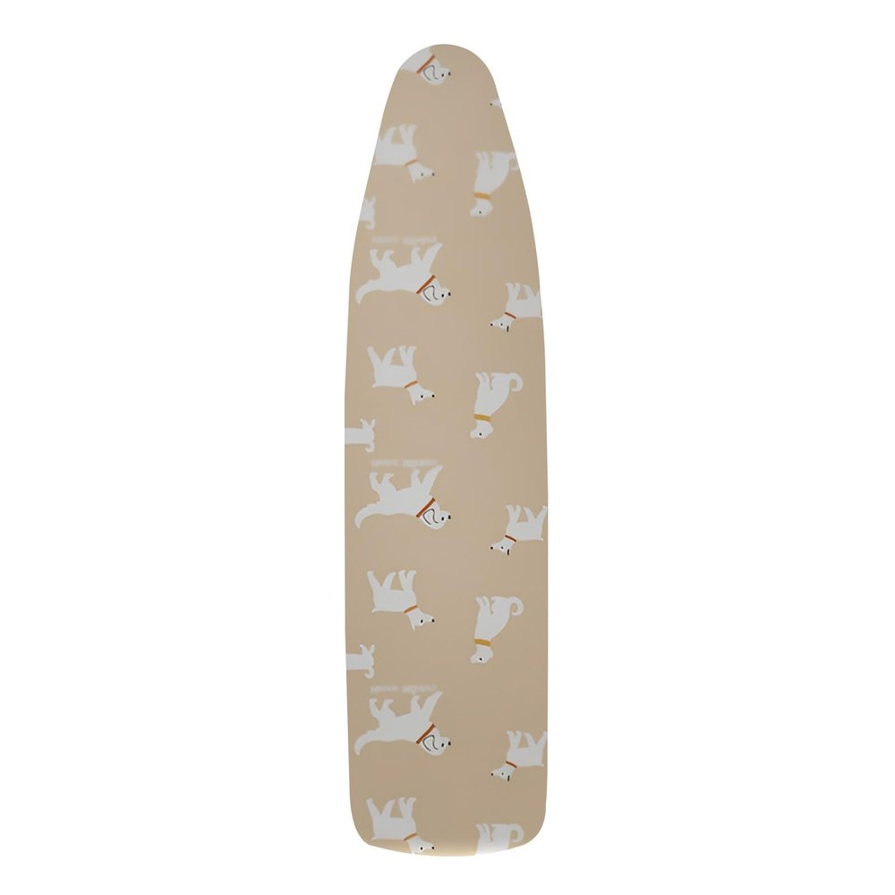 ZQKLHPL Ironing Board Cover and Pad Animal Pattern Replacement Cover, Suitable for Ironing Boards 90-120 x 30-38 cm(Yellow,42.1 L x 17.3 in W (107 x 44 cm))