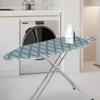ZQKLHPL Ironing Board Cover Heatproof 39-51 x 15-20 Inches with Thick Cotton Padding and Elastic Cord Ties(Blue,119 L x 45 cm W) view 2