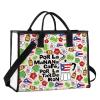 G2TUP Singer Puerto Rico Tote Bag Chair and Palm Gifts Por La Manana Cafe Gifts Latin Music Fans Shoulder Bag (Por La TG2) view 1