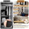 5 Pcs Wire Shelf Cover 41x9x1.6 in Rack Covers for Pantry Removable Shelving Closet Kitchen Bathroom view 4