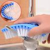 Flexible Plastic Cleaning Brush Multi-Purpose Scrubber for Kitchen, Bathroom & Corners view 3