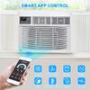 10,000 BTU Smart Window Air Conditioner - Wi-Fi Enabled - Cools 450 Sq.Ft - Ultra Quiet & Energy Efficient - Includes Remote & Easy Install Kit (115v/60Hz) view 2