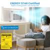 10,000 BTU Smart Window Air Conditioner - Wi-Fi Enabled - Cools 450 Sq.Ft - Ultra Quiet & Energy Efficient - Includes Remote & Easy Install Kit (115v/60Hz) view 3