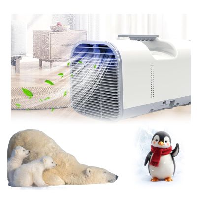 New Portable Air Conditioner, Camping Tent Air Conditioner with Remote Control with Cooling, Dehumidifier, Fan, for Tents, Camping & RVs
