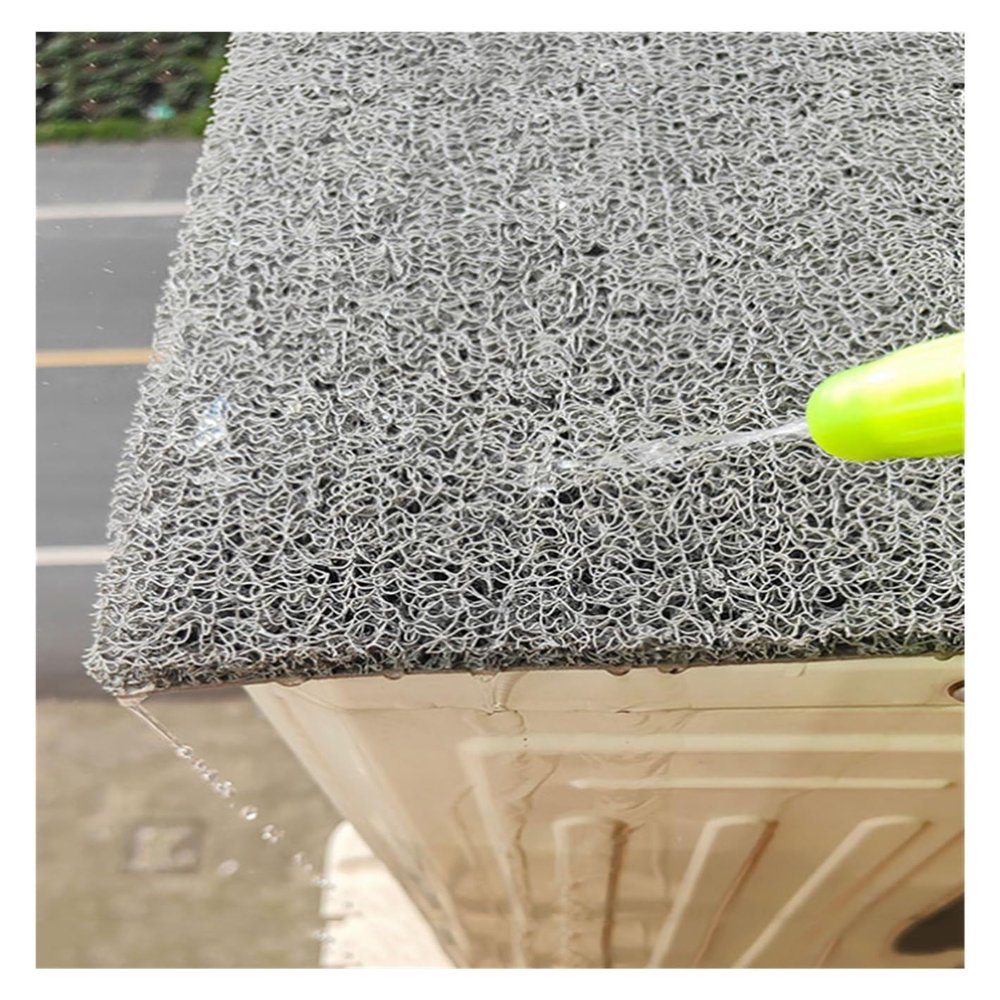 AC Unit Cover Heat Insulation,Air Conditioner Drip Cushion, AC Rain Cover Magnetic Mat,AC Cover for Outside Unit Water & Sun Proof(L39.37xW15.75in)