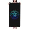 AHUNARLOP Ocean Blue Tribal Hawaiian Sea Turtle Bath Towel - Quick Drying - Microfiber Coral Velvet Highly Absorbent Towels - Use as Bath Fitness, Bathroom, Shower, Sports, Yoga Towel (White) view 1