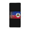 AHUNARLOP Retro American Haitian Flag Bath Towel - Quick Drying - Microfiber Coral Velvet Highly Absorbent Towels - Use as Bath Fitness, Bathroom, Shower, Sports, Yoga Towel (White) view 3