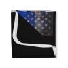AHUNARLOP Retro American Haitian Flag Bath Towel - Quick Drying - Microfiber Coral Velvet Highly Absorbent Towels - Use as Bath Fitness, Bathroom, Shower, Sports, Yoga Towel (White) view 4