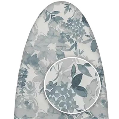 ClarUSA Replacement Ironing Board Cover fits Vintage Sears & JR Clark Rid Jid Models (Shy Blue Zinnia)