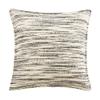 HiEnd Accents Cosmo Ivory Black Boucle Euro Sham, 27 x 27 Inch view 1