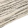 HiEnd Accents Cosmo Ivory Black Boucle Euro Sham, 27 x 27 Inch view 2