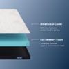 Nectar Softer Mattress Topper, Cal King, Gel Memory Foam, 2-Inch view 3