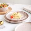 ONMYJFD 12-Piece Round Dinnerware Set Dishes and Plates Sets Dinner Set Dinner Set view 3