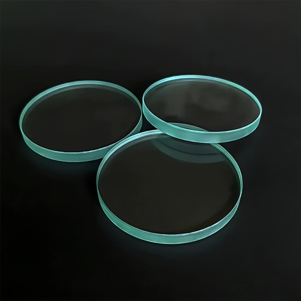 1pcs High-Temperature Resistant Tempered Sight Glass for Boiler Pipeline -50C to 550C, 10MPa Pressure(10mm 55mm)