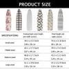 ZQKLHPL Vintage Ironing Board Cover, Heatproof and Stain-Resistant 19x51in Ironing Board Replacement Cover Easy Installation(Black,42.1 L x 17.3 in W) view 4
