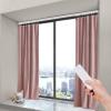 Bacocoo Electric Motorized Curtain Rail Track with Remote Control, Smart Curtains System Smartphone App Control Applicable for Home/Office. Automatic Curtain Opener 7.08-13.78ft. view 3
