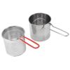 FAUOSWUK 304 Stainless Steel Deep Fryer Pot, Frying Pan Stainless Steel Fry Pot with Strainer Basket for Frying Home Outdoor Cooking view 1