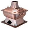 Chinese Copper Hot Pot, Chinese Charcoal Hotpot Copper Hot Pot Traditional Hotpot Household Kitchen Soup Pots(36cm) view 1