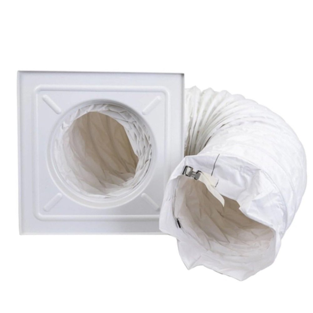 16" Ceiling Tile Kit for Portable Air Conditioners with 8 ft Flexible Ducting and Clamps