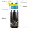 Insulated Stainless Steel Water Bottle with Straw Leakproof 12Oz Glass of Ice Water Tumbler Cup for Travel And Sports view 3