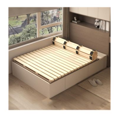 Roll Foldable Wood Slats - Mattress Support Without Extra Height, Heavy Duty Bunkie Board Replacement for Bedroom/Living Room, Base De Madera para Cama(WxL(53x78.7in) 135x200cm)