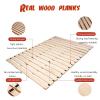 Roll Foldable Wood Slats - Mattress Support Without Extra Height, Heavy Duty Bunkie Board Replacement for Bedroom/Living Room, Base De Madera para Cama(WxL(53x78.7in) 135x200cm) view 2
