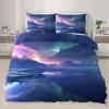 RUHEYIA Arctic Scenery Queen Bedding Sets Natural Phenomena 3 Pieces Bedding Sets Glacier Lake Soft Bedding Set Bedding Set for Kids Teens Adults view 2