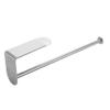 Paper Towel Holder, Freestanding Stainless Steel Self-Adhesive or Drilling Paper Towel Holder Wall Mount,Matte Black Paper Towel Dispenser for Bathroom Kitchen Fridge Countertop Home view 2